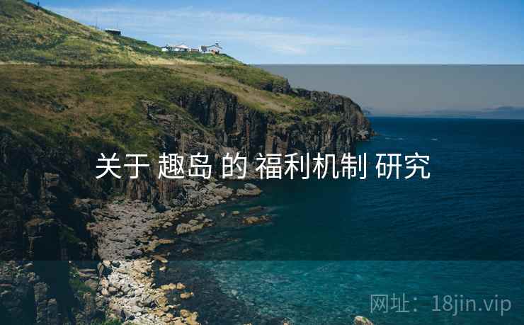 关于 趣岛 的 福利机制 研究